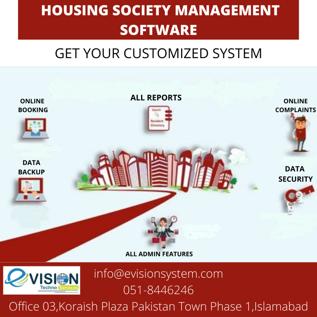 Housing society management software system