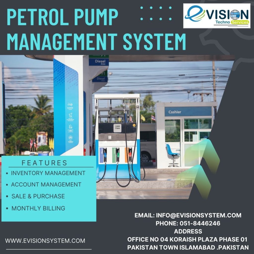 Petrol filling station management system