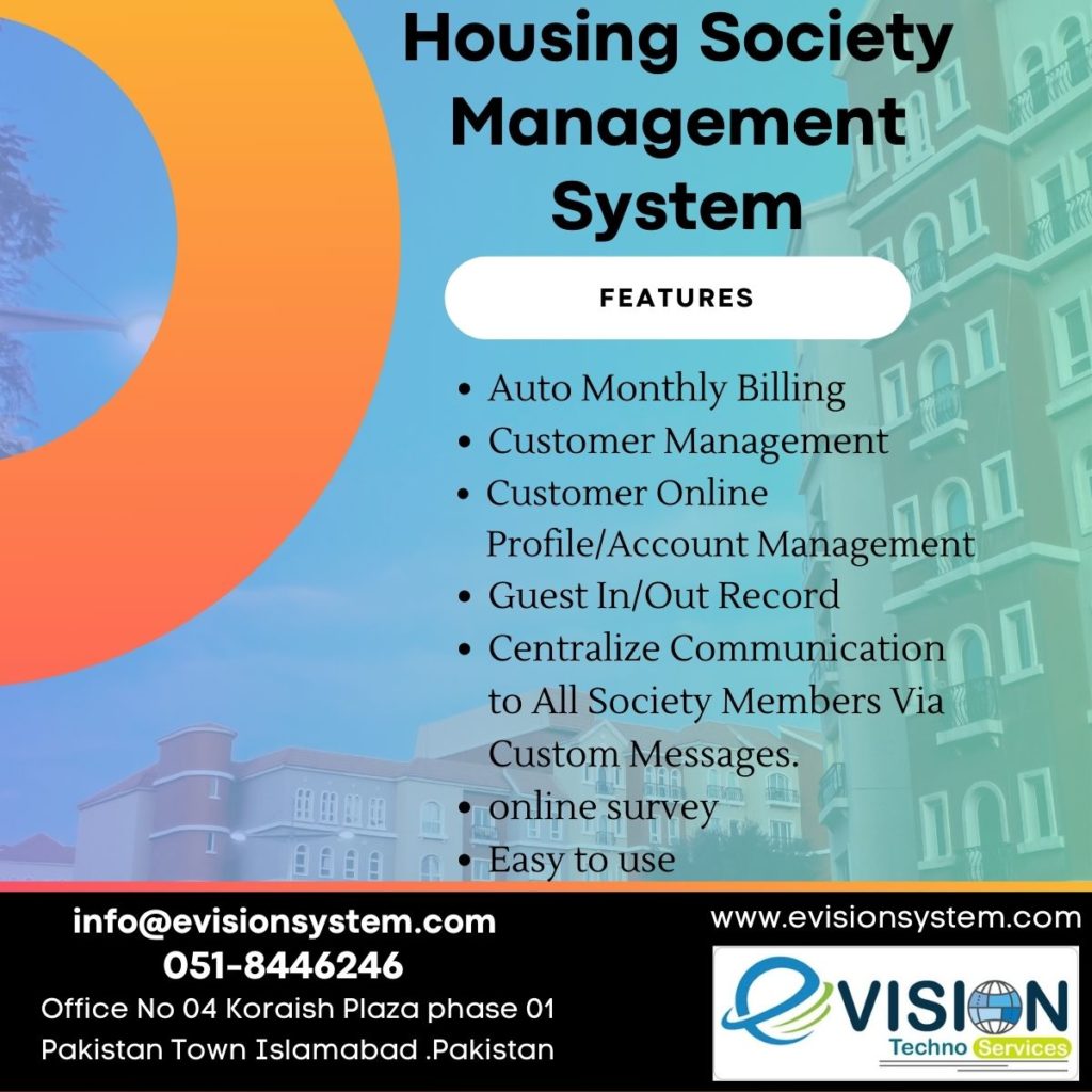Housing Society Administration Software